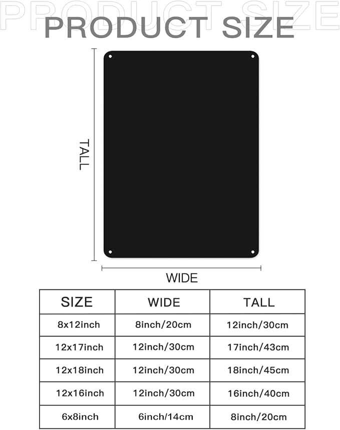 Custom Sign Bulk Personalized Metal Signs For Outdoor Indoor Business Home Store Office Yard Street Lawn Make Your Own Customized Signs With Your Logo Text Photo, 17x12inch