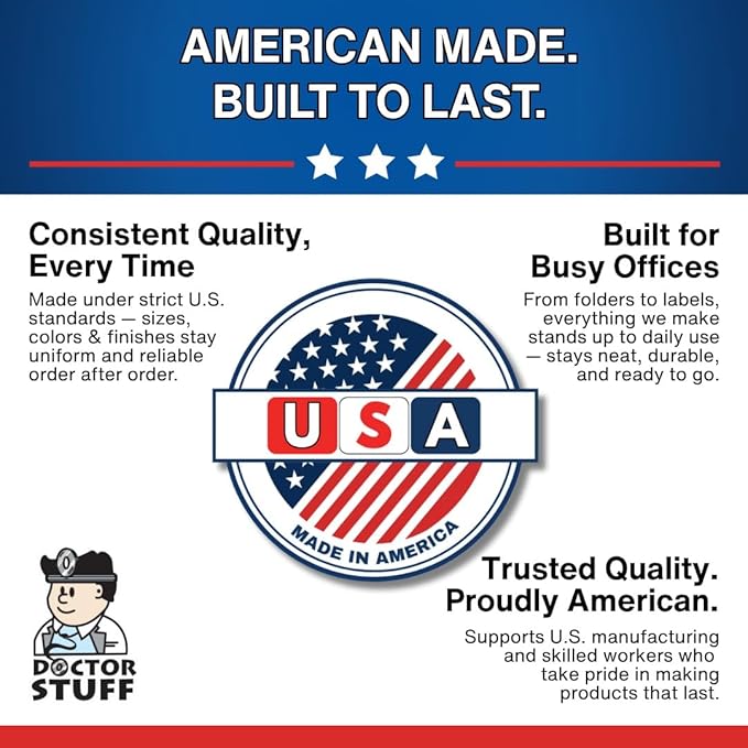2023 Year Stickers, Doctor Stuff 2023 Chart Stickers, Aqua/Black Colored, Reynolds & Reynolds Style, USA Made Year Stickers for End Tab File Folders, 500/Roll, 1 Roll, 3/4" x 1-1/2"