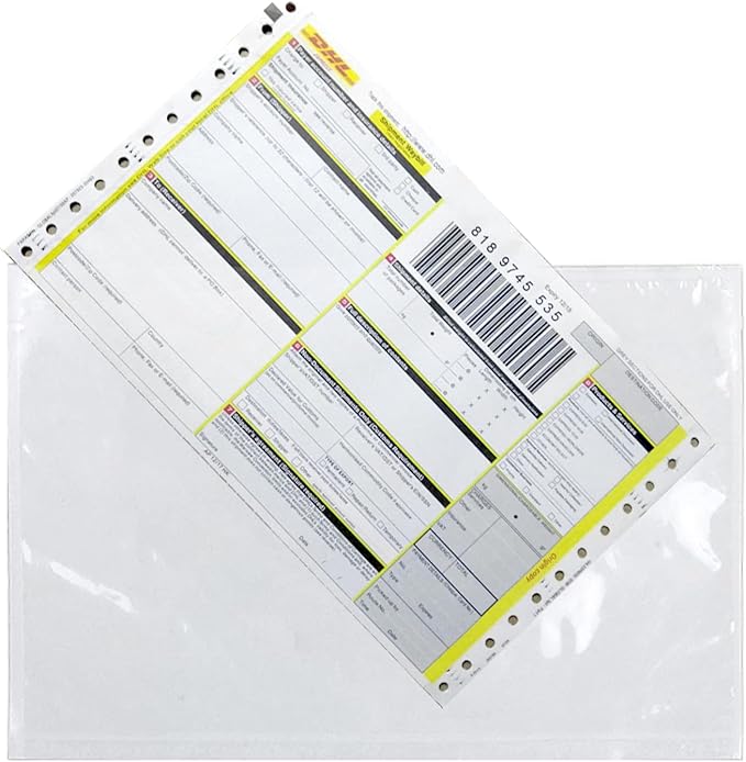Packing List Envelopes, Clear 6” x 9” Self Adhesive Shipping Labels Envelope Pouches 4000 pack