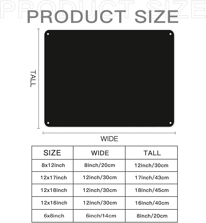 Custom Sign Bulk Personalized Metal Signs For Outdoor Indoor Business Home Store Office Yard Street Lawn Make Your Own Customized Signs With Your Logo Text Photo, 12x18inch