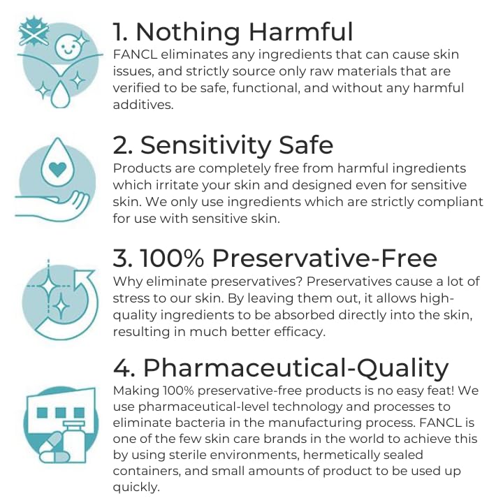 FANCL Mild Cleansing Oil, Japanese Facial Cleansing Oil, Makeup Remover, Oil Cleanser, 100% Preservative Free, Clean Skincare for Sensitive Skin [US Package] (2, Blue)