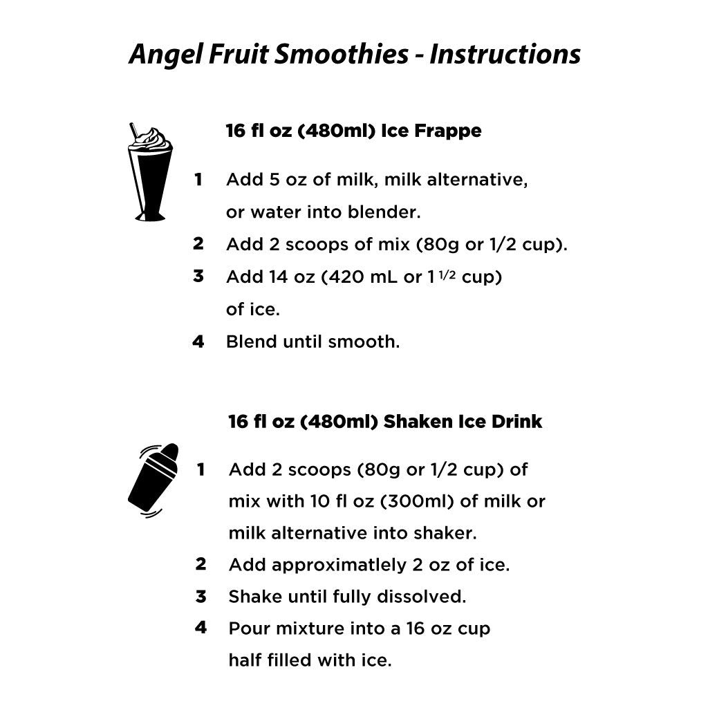 Strawberry Blended Crème Mix (Strawberries N' Cream) by Angel Specialty Products [3 LB]