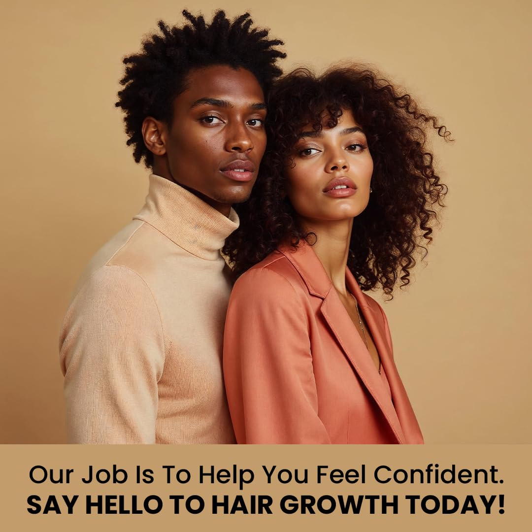 Rennora Hair Growth Serum with Organic Herbs and Natural Vitamins, Peppermint Oil, Stinging Nettle, and Rosemary Oil, No Chemicals, Formulated for Hair Regrowth (1 Pack - 30 Day Supply)