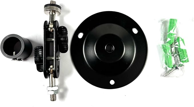 Laser Module Brackets 16mm (2-pack) - Black Alumina - 360 Adjustable Positioning Bracket