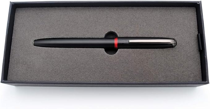 czxwyst Picasso 916 Malage Fountain Pen Original Box New Version (Dawn Red, Ultrafine Accounting EF Nib)
