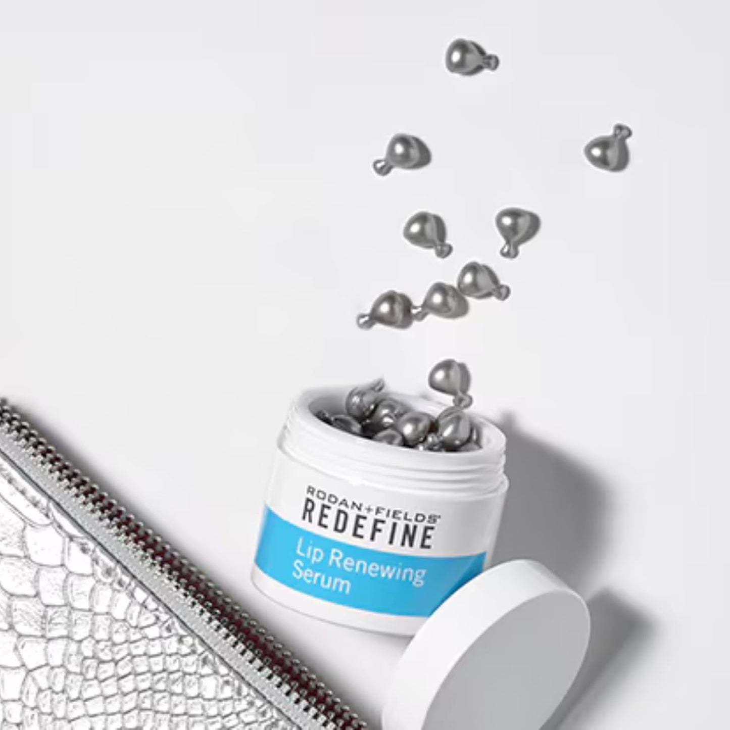 RODAN + FIELDS Lip Renewing Serum | 60 Capsules | Skincare for Dry, Cracked Lips | Sleep Mask Moisturizer With Shea Butter | Treatment