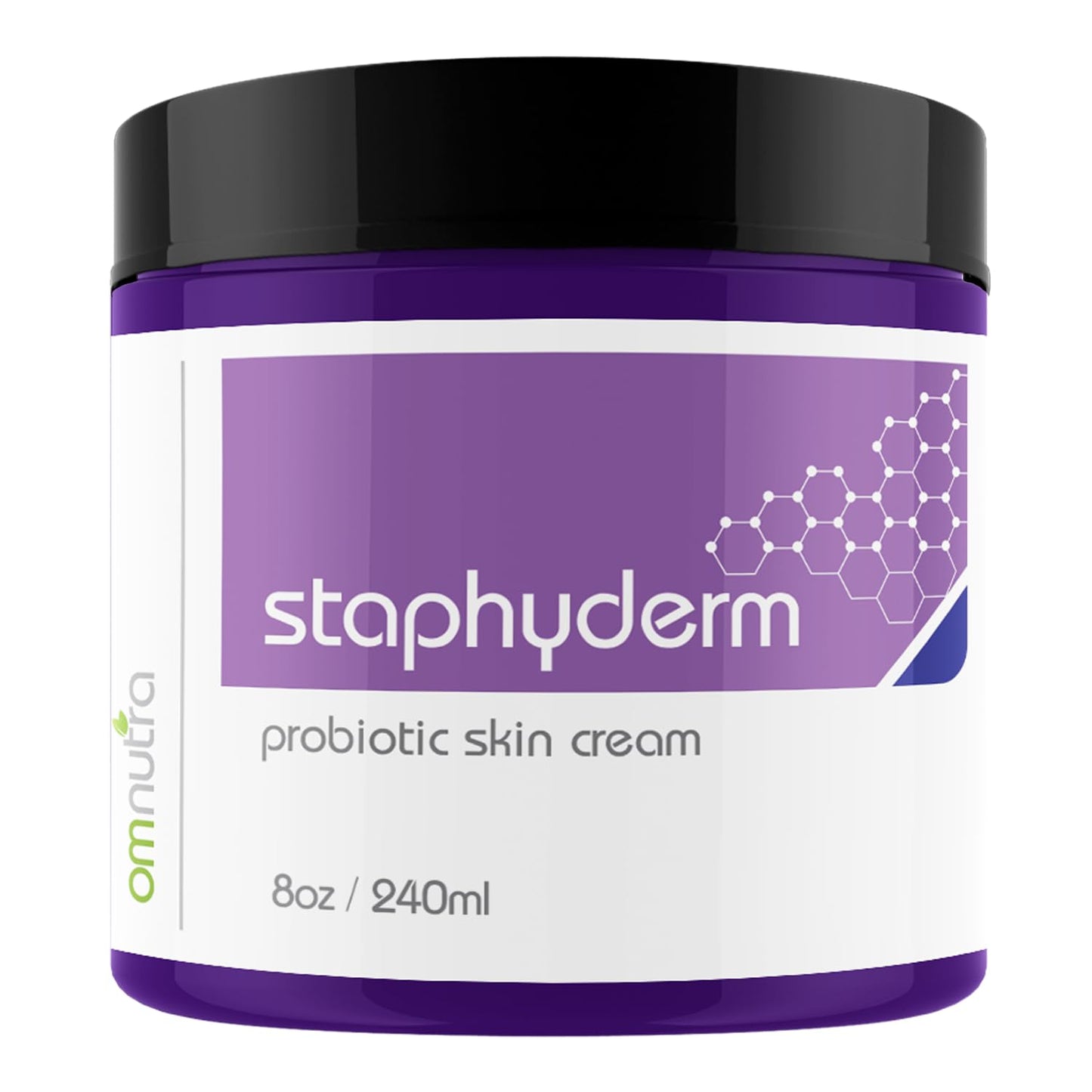 Staphyderm Non Antibiotic Ointment - All Natural Topical Probiotic Lotion New Skin Therapy Cream For Dry Itchy Skin Organic Based Topical Probiotics for Skin Care (8oz Cream)