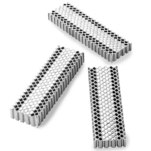 meite Corrugated Fasteners MC138 25 Gauge 1-Inch Crown 3/8-Inch Length Corrugated W Fastener Staples 5000 PCS/Case (1 Case)