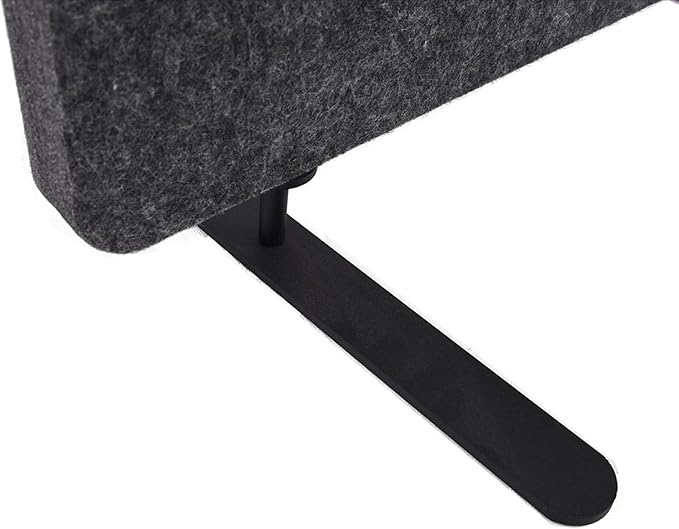 ReFocus™ Raw Freestanding Acoustic Room Divider 3 Pack – Reduce Noise and Visual Distractions with This Lightweight Room Separator (Ash Gray, 24" X 62")