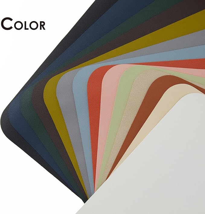 Large Cork Desk Mat - 47.2"x 17" Desk Pad for Office and Home - Ideal for Large Mouse Pad and Desk Mats on Top of Desks(Dark Blue)
