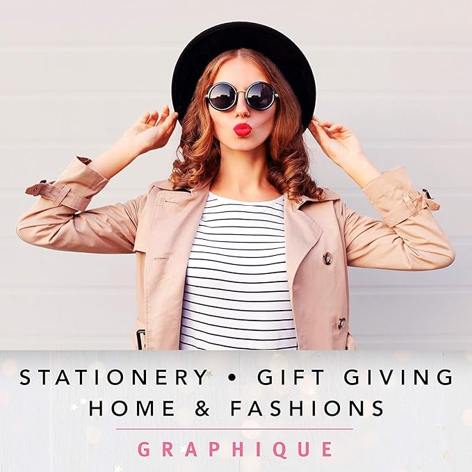 Graphique Cheetah Print Holiday Magnetic Notepad | 100 Tear-Away Sheets | Grocery, Shopping, To-Do List | Writing Pad for Fridge, Kitchen, Office |Lined Paper | Great Gift | 4” x 9.25”