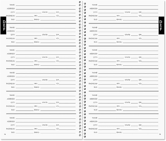 Current Hydrangea Address Book - 94 Pages; Small 5" x 8-1/2" Size for Purse or Office, Spiral Bound Soft Cover Organizer for Contacts, Addresses, Email, & Phone Numbers + 50 Replacement Stickers
