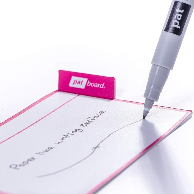 PATboard Scrum Board and Kanban Board - 16 Task Cards Medium - with nanocups® for Glass - Green