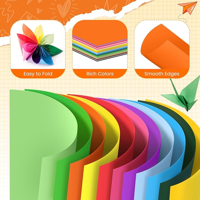 Gray Cardstock Bulk 40 Sheets 8.5 x 11 Inches, 180GSM/65LB Colored Card Stock Paper, Construction Craft Paper for DIY Crafts, Card Making, Scrapbooking & Printing