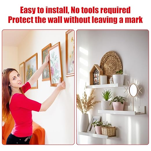 Double Sided Tape Heavy Duty, Waterproof Mounting Foam Tape, 36.5ft Length, 0.4in Width, High Temperature Resistant Adhesive Tape for Car, LED Strip Light, Office Decor, Uses 3M 5108 Raw Material