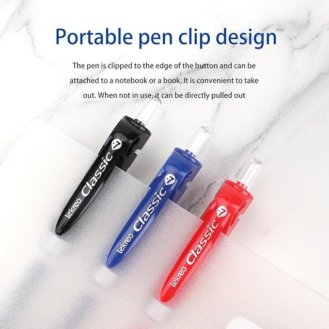 Lekreo Classic Retractable Gel Roller Pens, 0.7mm Fine Point (Black Ink - 60 Packs)