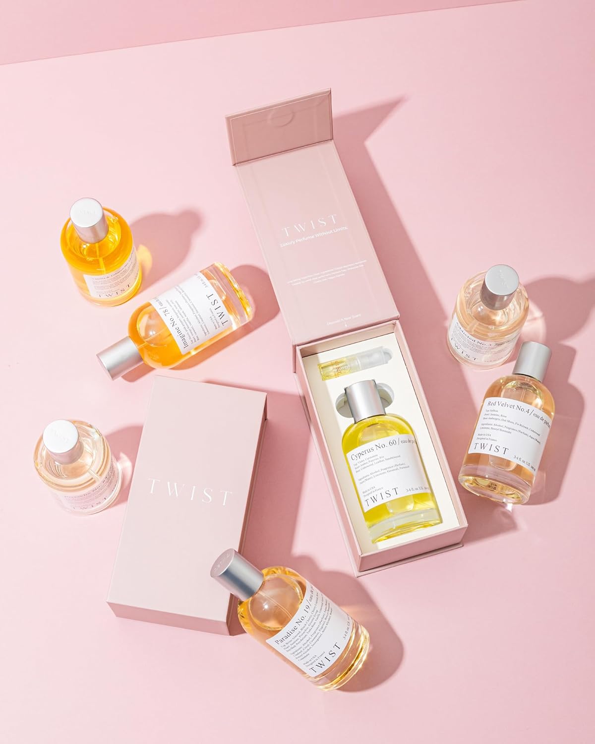 Twist Rio De Janeiro No. 95 Inspired by S. D. Janeiro's 62 Pistachio & Salted Caramel, Long Lasting Perfume For Women, Paraben Free, Vegan, Clean Ingredients, Fragrance - Spray 100 ml | 3.4 fl. oz.