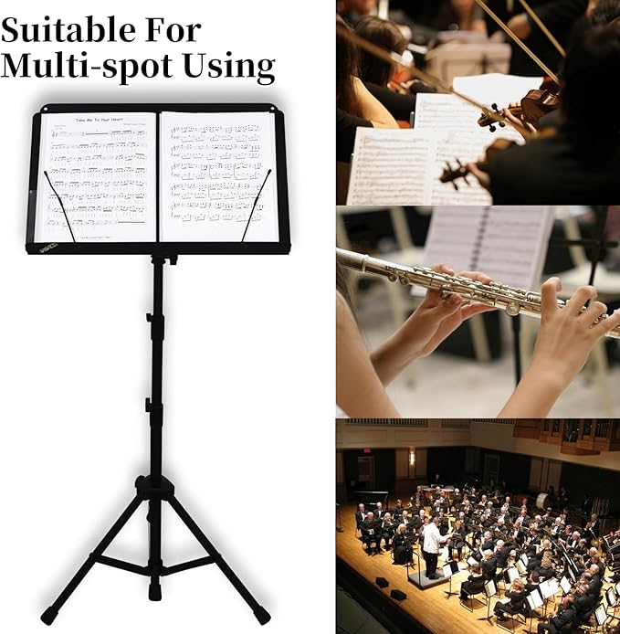 Music Folder Sheet Music Folders Binder Music Choral Storage Holder Band Folder (high Note, 50 Pack)