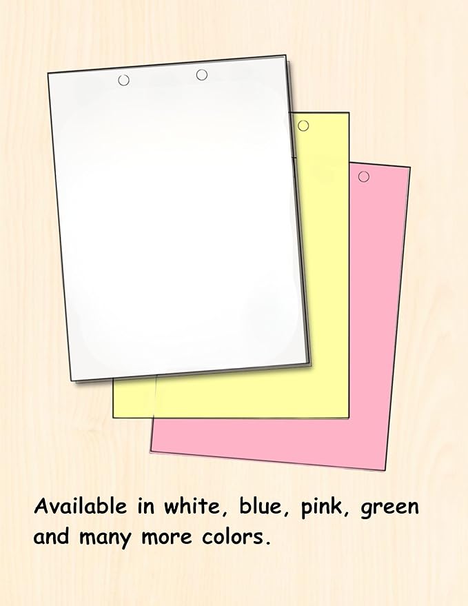 Limited Papers(TM) Writing and Copy Paper, Variation of Colors 8.5" x 11", 5 Hole Top-Punched, 20 Pound Text, 500 Sheets Per Ream. (2500, Grey)