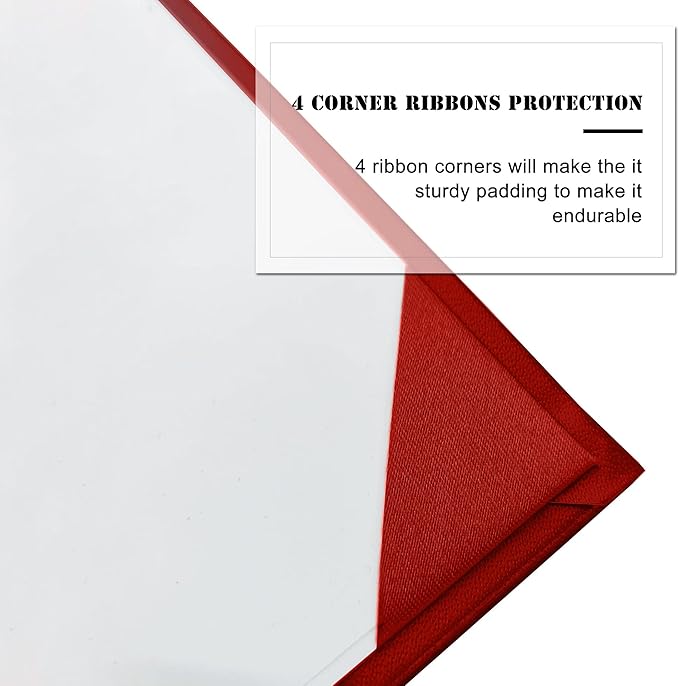 Diploma Cover 8.5” x11” Diploma Holder of Graduation Leatherette Padded Certificate（Tent Style),5-Pack