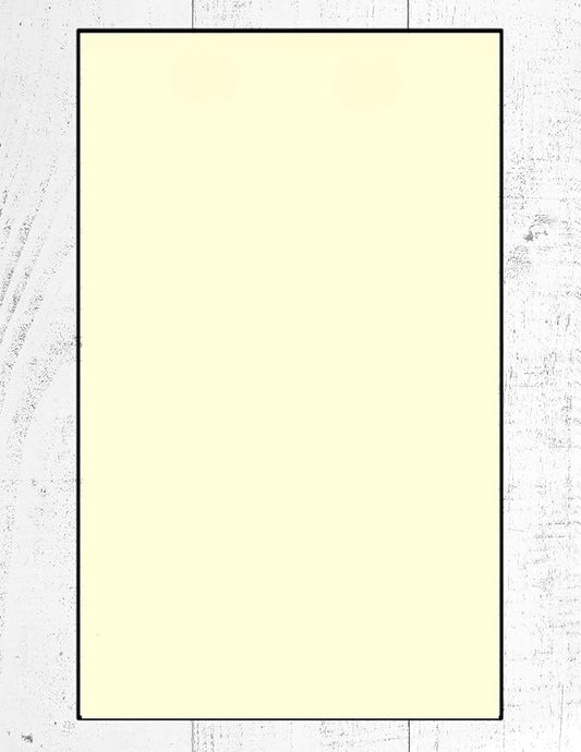 Colored Copy Writing and Printing Paper, 20 Pound, 75 GSM, 8.5"x14"/ Legal Size, 500 Sheets Per Ream. (2500, Ivory)