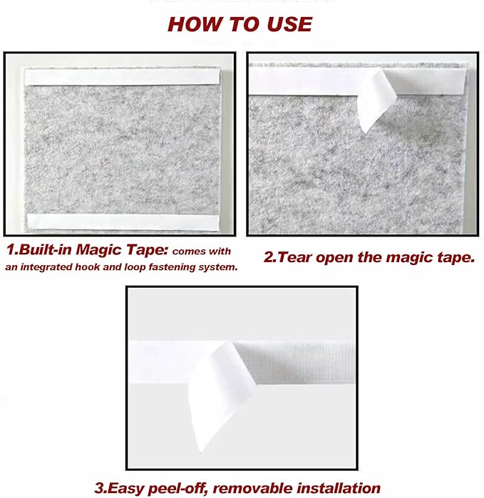 Large Felt Wall Tiles Cork Boards for Office Cubicle, 47"x35" Felt Photos Board Bulletin Tiles Pin Board for Walls Home Decor, Noise Reduction Boards Panels for Notes Memos, 12-Pack, Pink