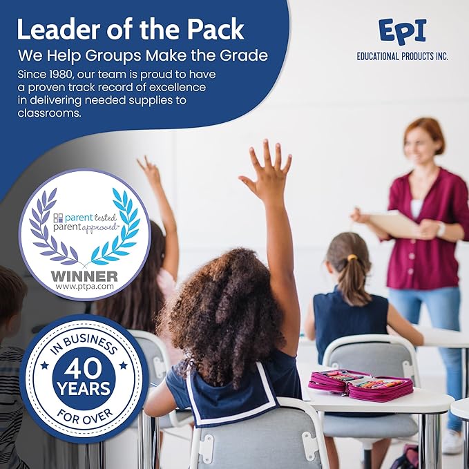 EPI Spiral Notebook | 3 Subject - Wide Ruled - 120 Sheets, Durable Spiral Binding | 10.5 x 8 in | Classroom Supplies | School, Office, Note Taking, Journaling - 3 Pack