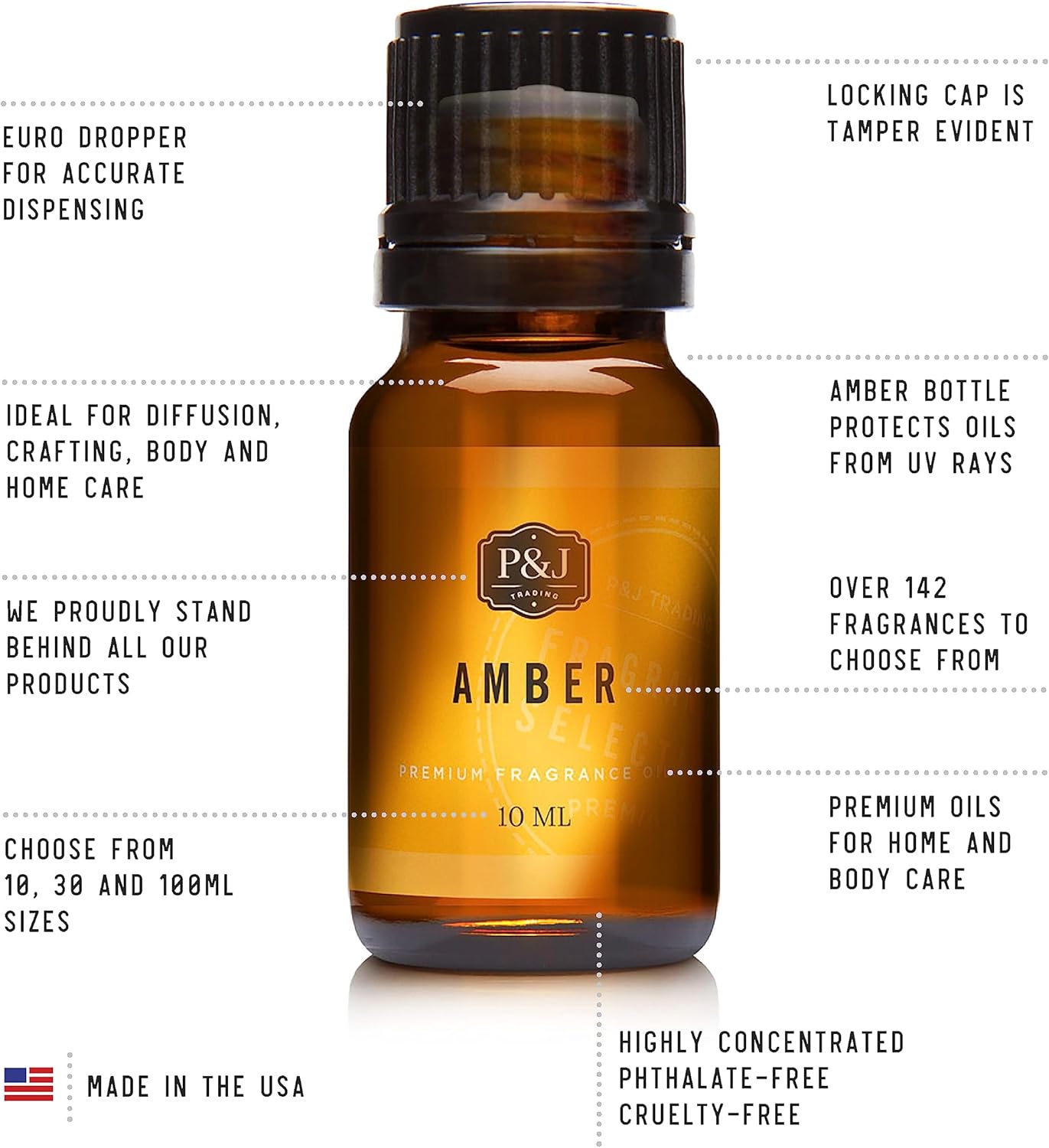 P&J Trading Fragrance Oil | Rain Oil 30ml - Candle Scents for Candle Making, Freshie Scents, Soap Making Supplies, Diffuser Oil Scents