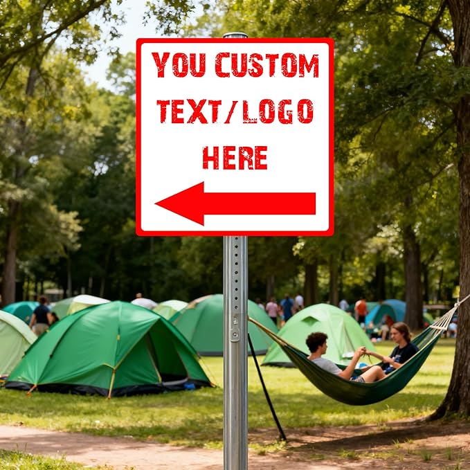 Custom Square Road Arrow Signs - 36 * 36 inches - Highly reflective, suitable for municipal roads and construction sites