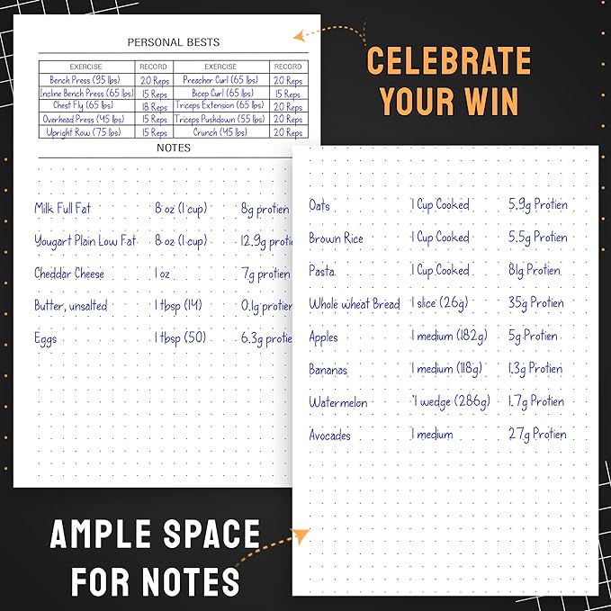 Nextnoid Hardcover Workout Planner Fitness Journal for Women & Men - A5 Sturdy Workout Log Book to Track Gym & Home Workouts - Pink