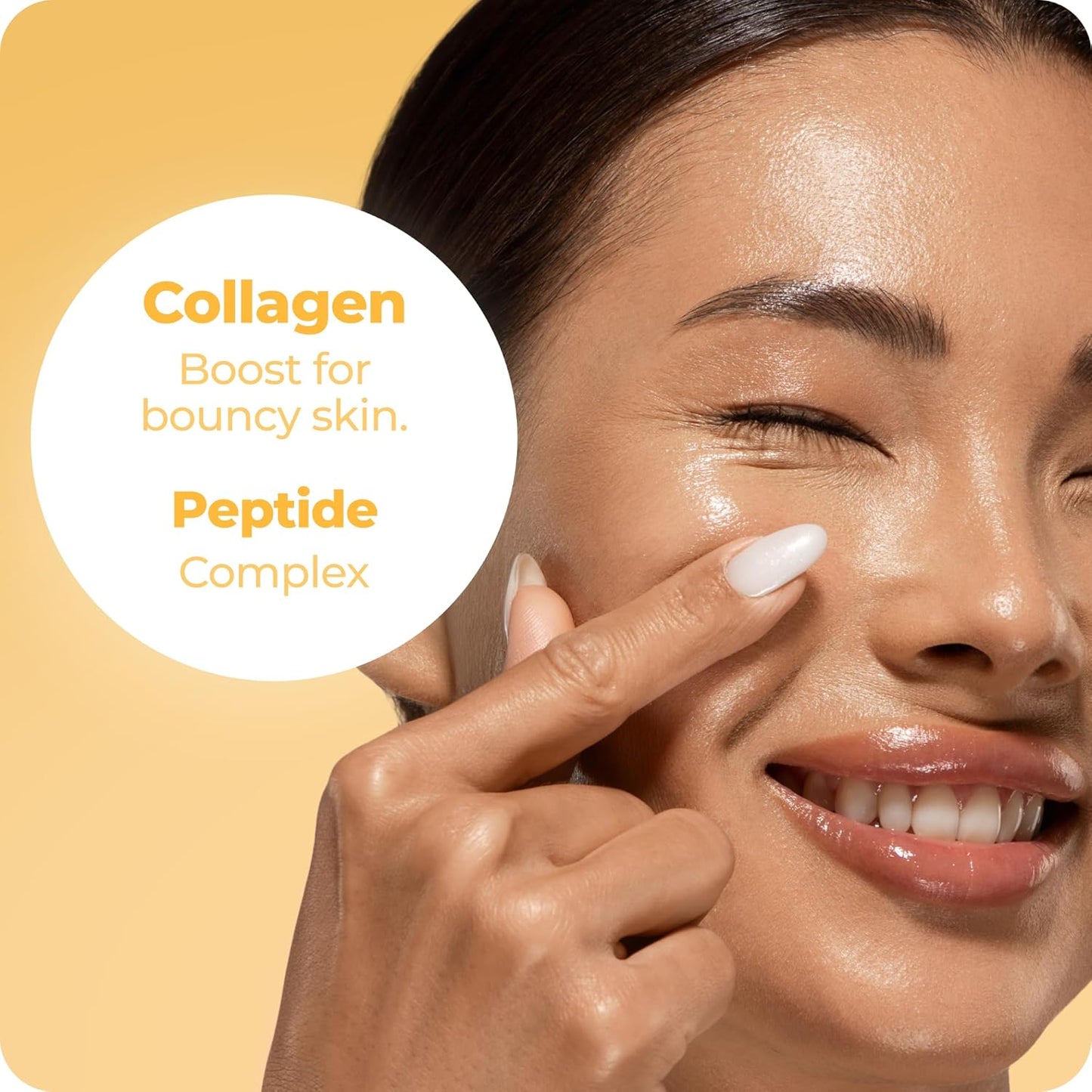 Face Cream Moisturizer for Women, Facial Lotion for Dry Skin, Hydrating Face Moisturizer, Moisturizing Collagen Peptide Cream, Fragrance Free, Japanese Skin Care, Made in Japan, 1.7 Fl.Oz