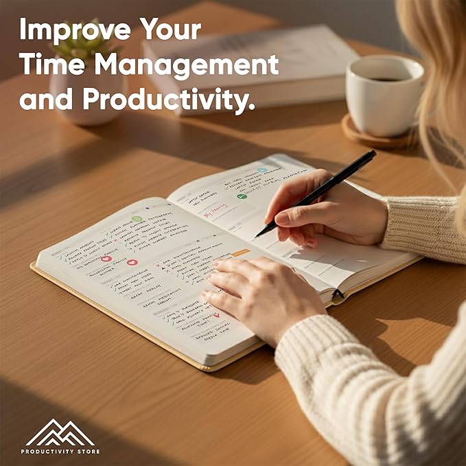 Undated, 2026 Planner, 8.5" x 11" - The #1 Productivity Planner to Achieve Your 2026 Goals - Planner 2026-2027 by PRODUCTIVITY STORE (A4, CREAM)