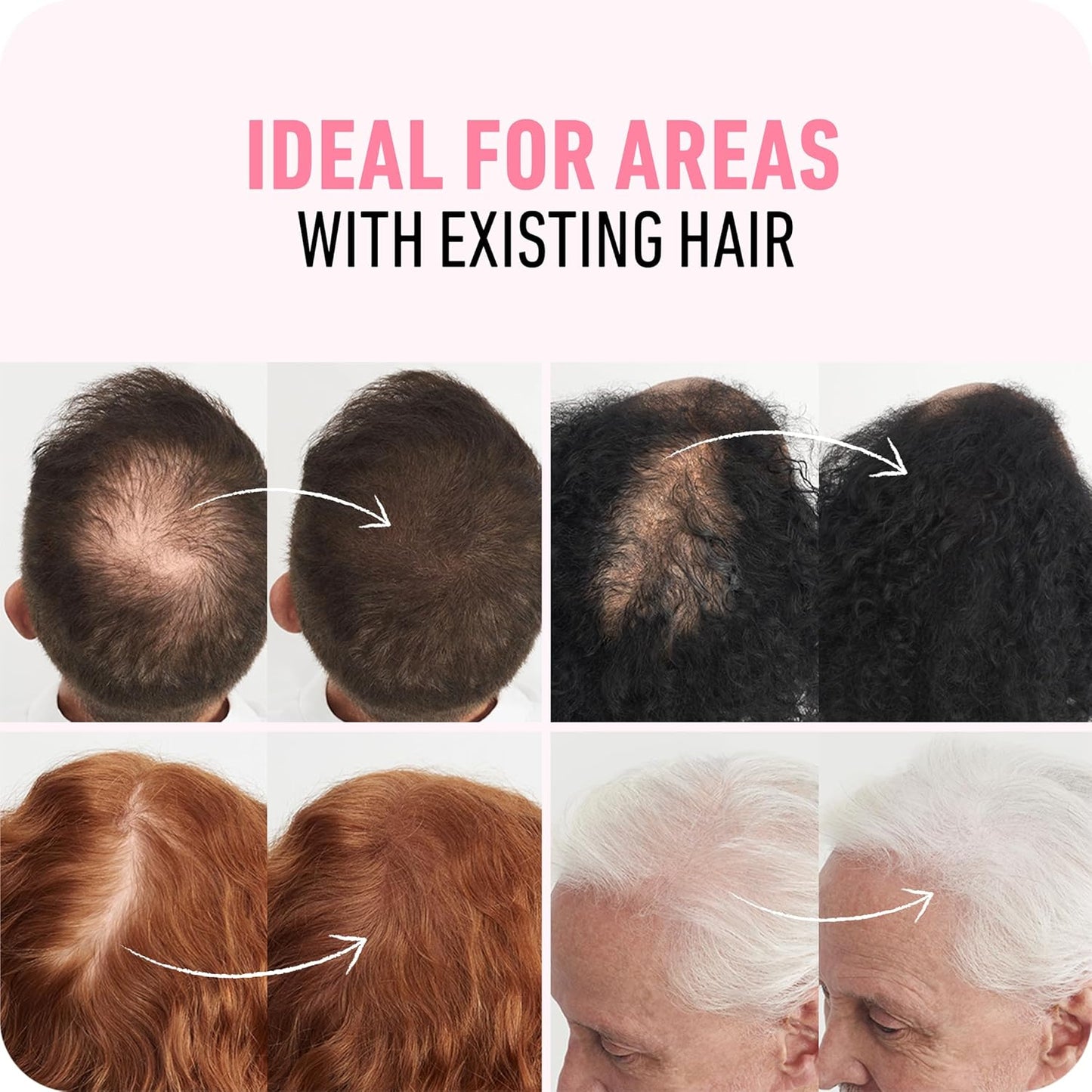 BOLDIFY Hair Fibers (12g) - Fill In Thinning and Fine Hair for an Instantly Fuller, Thicker Look - 14 Shades for Women & Men - Medium Brown