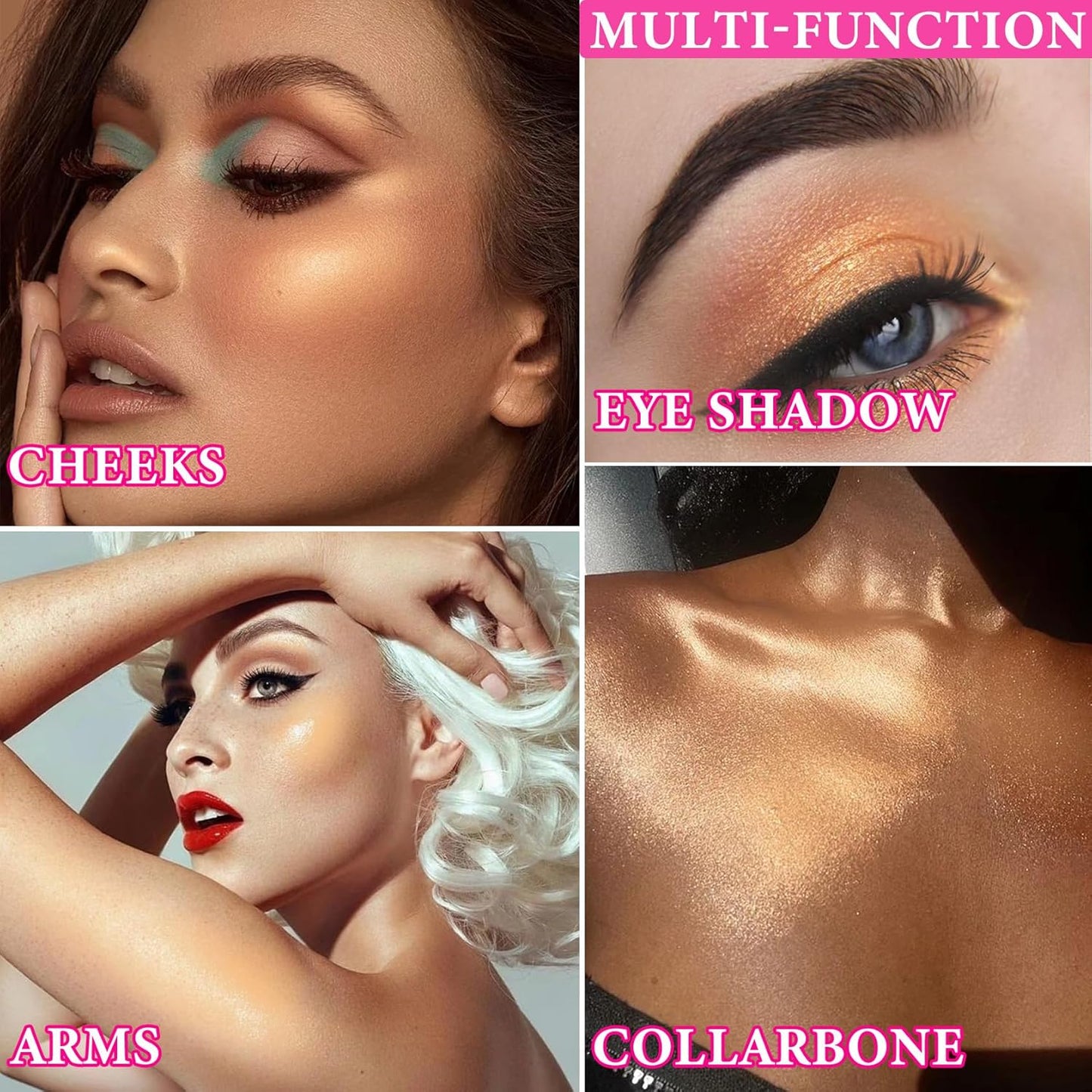 Cream Contour Stick,Shimmer Stick Long Lasting Non-greasy Cream Contour Bronzer Stick,Lightweight Concealer Waterproof Face Contouring Makeup Pen for Women(03#)