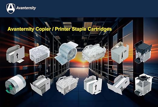 Avanternity's Staple Refills, Compatible with Toshiba Staple-2300 Refill Staple (Pack of 2 Boxes)