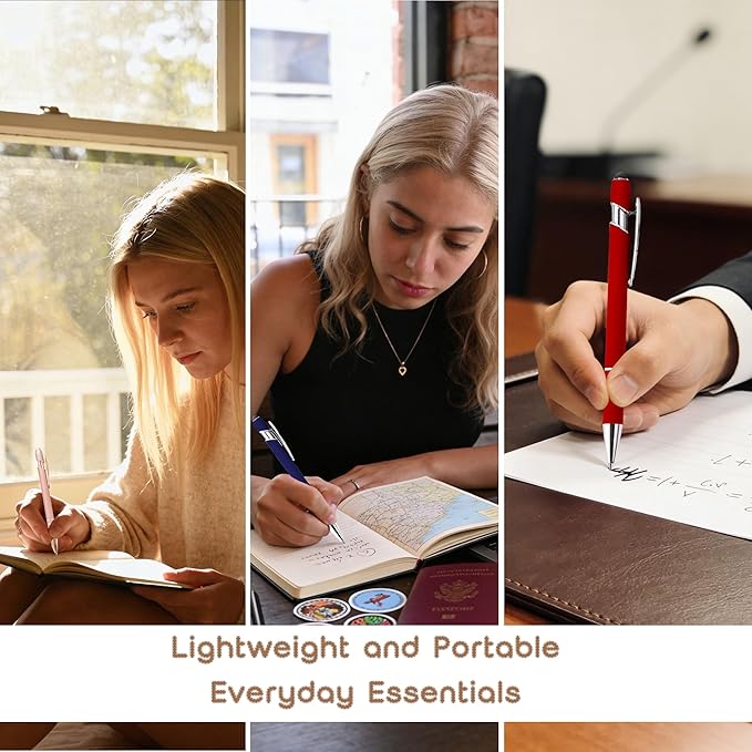CRME Best Inspirational Pen Motivate Oneself Fun Office Supplies Fancy Gift Pen Office Gifts for Coworkers Meaningful Inspirational Gifts for Back-to-School Season,Holidays