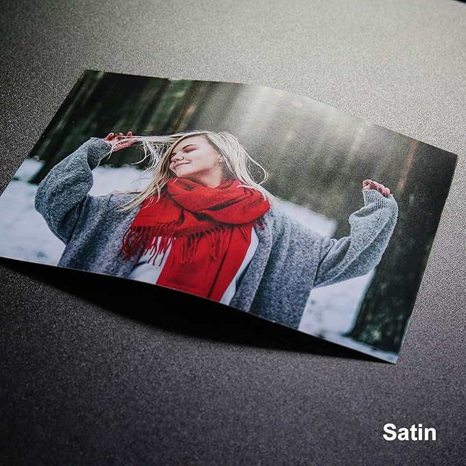 Koala Ultra Premium Photo Paper 5x7 In Satin Photo Printer Paper for Inkjet Printer Water-Resistant Semi Gloss 50 Sheets 72lb
