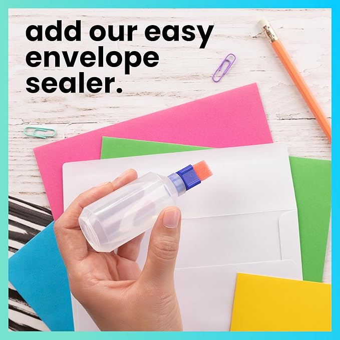 ExcelMark Address Stamp - Custom Return Address Stamp with Elegant Designs, Vibrant Colors & Patterns – Perfect for Mail, Invitations & Gifts (Pink Mount, Signature Frame)