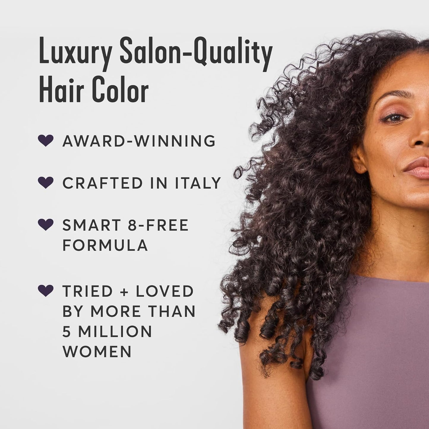 Madison Reed Radiant Hair Color Kit | 2.5NNN Soft Black (Parma Black) 100% Maximum Gray Hair Coverage | Salon-Quality Permanent Hair Dye for Resistant Grays | PPD-Free & Ammonia-Free |1 Pack