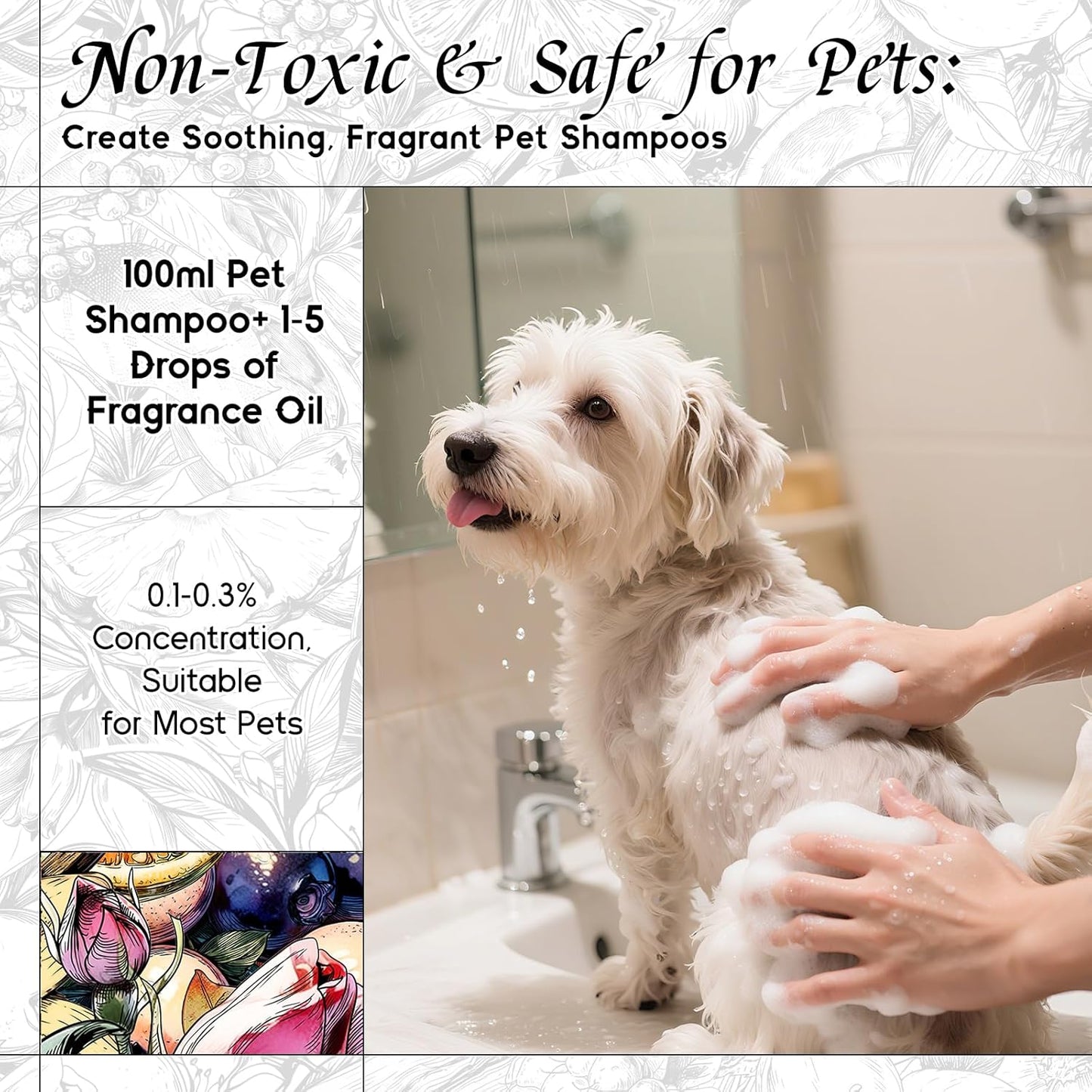 HIQILI Life Serendipity Fragrance Oil for Candle Making, Inspired by Chane. Chance, DIY Perfume, Bath Bombs, Aromatherapy, Long-Lasting Scent - 1 Fl Oz