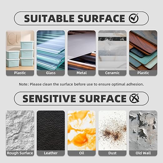 Foam Double Sided Tape 1in×20Ft 2 Pack, Made of 3M PE Foam Heavy Duty Mounting Tape for LED Strips, Signs, Home Decor, Waterproof Adhesive for Plastic, Metal, Glass, Indoor & Outdoor Use
