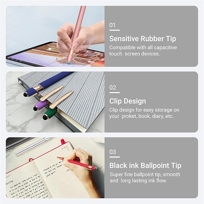 10pcs Motivational Pens Set Retractable Pens with Pen Clip Design Lightweight and Portable Something Different Inspirational Quotes Providing Inspiration for You Perfect Gifts for Writer and Artist