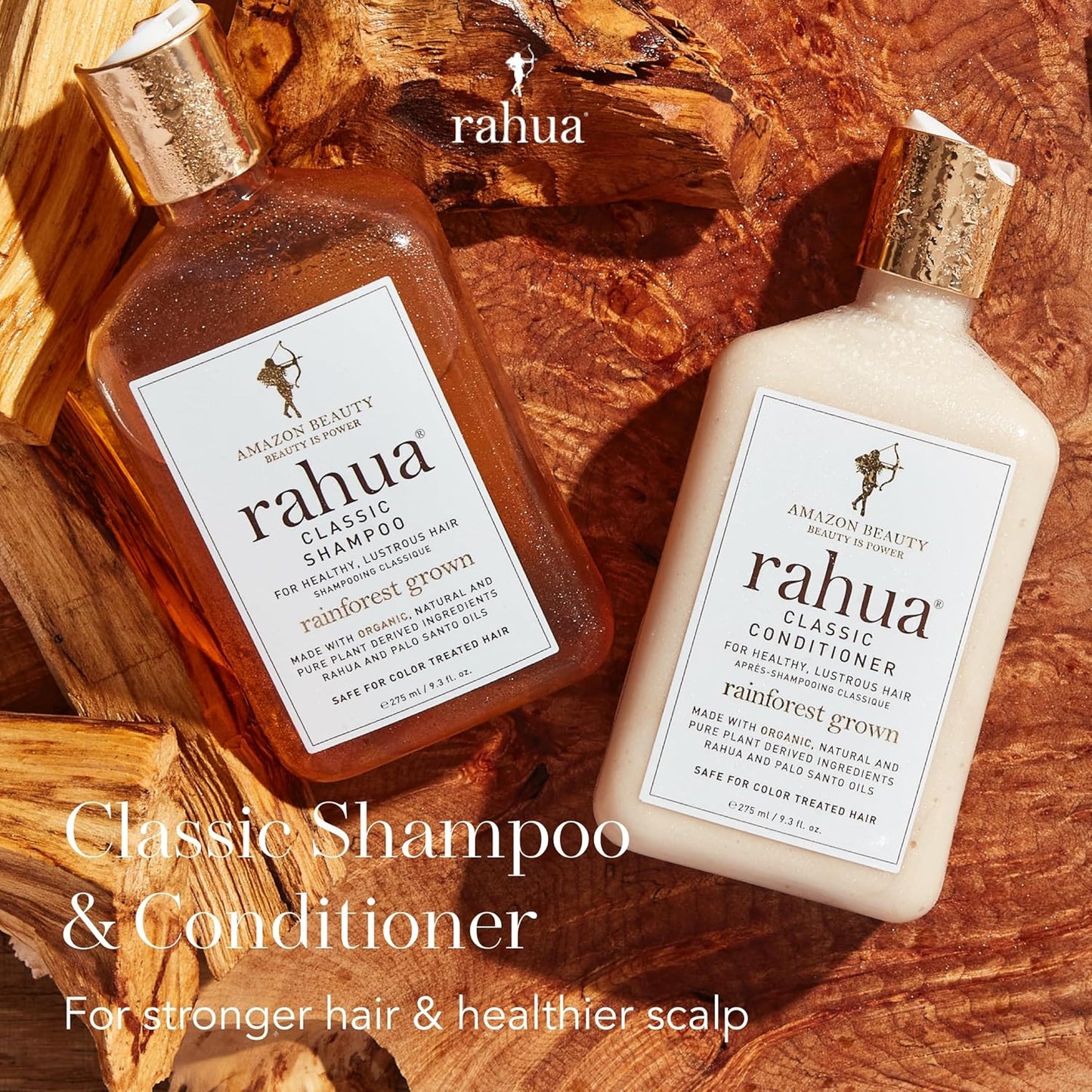 Rahua Classic Hair Conditioner, 9.3 Fl Oz, Moisturizing Conditioner, Naturally Infused, Plant Powered Ingredients, Palo Santo, For Dry Damaged Hair, Hair Care for Soft & Shiny Hair, Scalp Care, Vegan